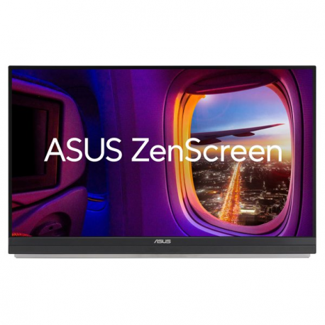 ASUS ZenScreen MB27ACF - LED monitor - 27" - portable - 2560 x 1440 @ 100 Hz - IPS - 300 cd / m² - 1500:1 - 5 ms - speakers with subwoofer - black - 0