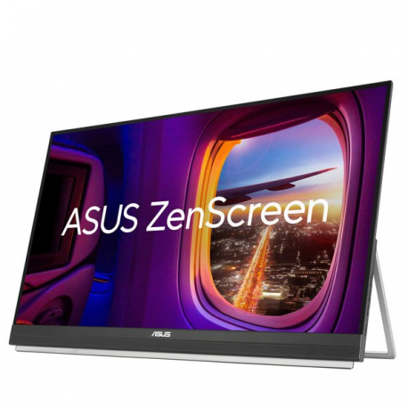 ASUS ZenScreen MB27ACF - LED monitor - 27" - portable - 2560 x 1440 @ 100 Hz - IPS - 300 cd / m² - 1500:1 - 5 ms - speakers with subwoofer - black - 3