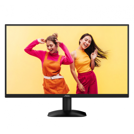 AOC 27B35HM - LED monitor - 27" - 1920 x 1080 Full HD (1080p) @ 120 Hz - VA - 300 cd / m² - 3000:1 - 1 ms - HDMI, VGA - black - 8