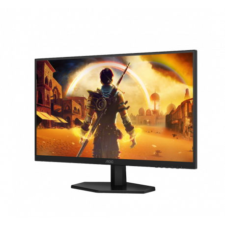 AOC Gaming Q27G42XNE - LED monitor - gaming - 27" - 2560 x 1440 QHD @ 180 Hz - Fast VA - 300 cd / m² - 5000:1 - HDR10 - 0.5 ms - 2xHDMI, DisplayPort - speakers - black, red - 3