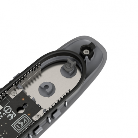 ASUS Cobble - Storage enclosure - M.2 - M.2 NVMe Card - USB-C 3.2 (Gen 2x1) - grey - 12