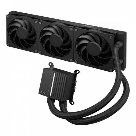 ASUS ProArt LC 360 - Processor liquid cooling system - Radiator Size: 360 mm - (for: LGA1700, LGA1200, AM4, AM5, LGA115x Socket) - copper - 120 mm - black - 8