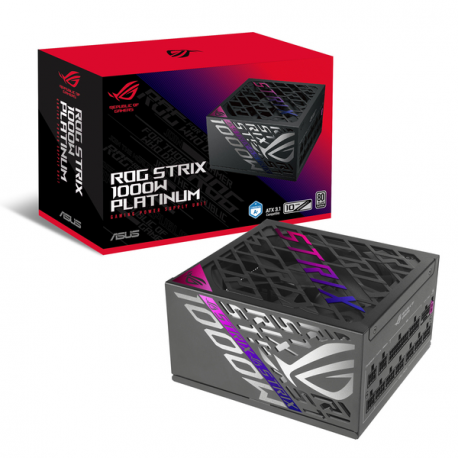 ASUS ROG Strix - Power supply (internal) - ATX12V 3.1/ EPS12V - 80 PLUS Platinum - AC 100-240 V - 1000 Watt - active PFC - 10