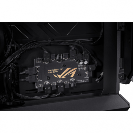 ASUS ROG Hyperion GR701 - BTF Edition - tower - extended ATX - windowed side panel (tempered glass) - no power supply - USB/Audio - 14
