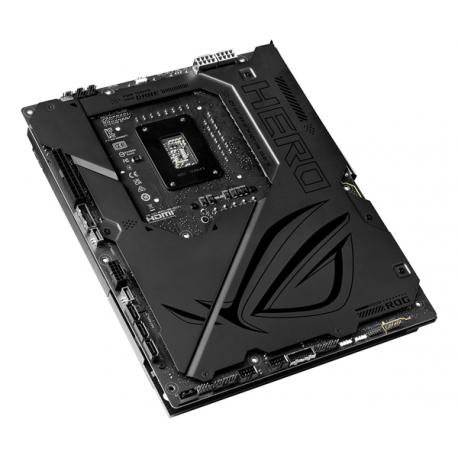 ASUS ROG MAXIMUS Z890 HERO BTF - Motherboard - ATX - LGA1851 Socket - Z890 Chipset - USB4, USB 3.2 Gen 1, USB-C 3.2 Gen2, USB 3.2 Gen 2 - Wi-Fi 7, Bluetooth, 5 Gigabit Ethernet - onboard graphics (CPU required) - HD Audio (8-channel) - 21