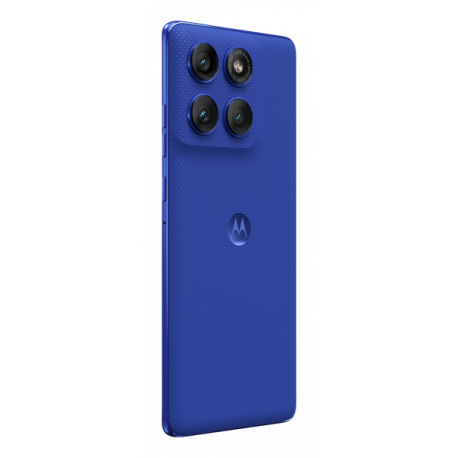 Motorola Edge 60 Pro - 5G smartphone - dual-SIM - RAM 12 GB / Internal Memory 512 GB - pOLED display - 6.7" - 2712 x 1220 pixels (120 Hz) - 3x rear cameras 50 MP, 50 MP, 10 MP - front camera 50 MP - Pantone Dazzling Blue - 15