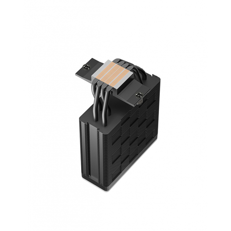 Deepcool AG400 BK ARGB V2 - Processor cooler - (for: LGA1851, AM4, AM5, LGA1200, LGA1700, LGA115x Socket) - 120 mm - black - 2