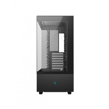 DeepCool CH690 DIGITAL - Mid tower - ATX - windowed side panel (tempered glass) - no power supply (ATX  /  PS / 2) - black - USB / Audio - 2