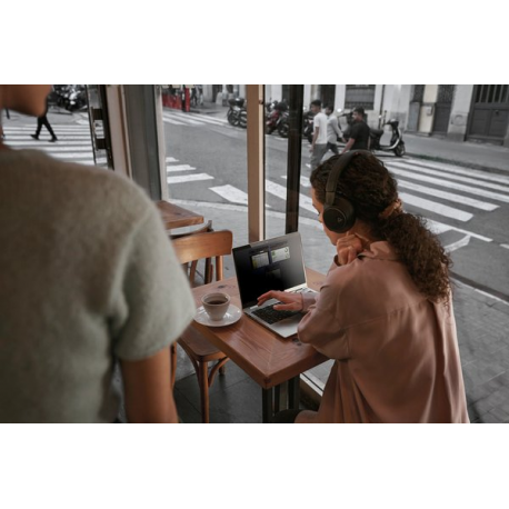 HP EliteBook 6 G1ah Notebook - AMD Ryzen 5 - 220 / up to 4.9 GHz - Win 11 Pro - Radeon 740M - 16 GB RAM - 512 GB SSD NVMe - 14" IPS 1920 x 1200 - Ethernet - Wi-Fi 7, Bluetooth - pike silver - kbd: Pan Nordic - with HP Carbon Neutral Computing Services - To the Door with Usage Service for Notebooks - 2