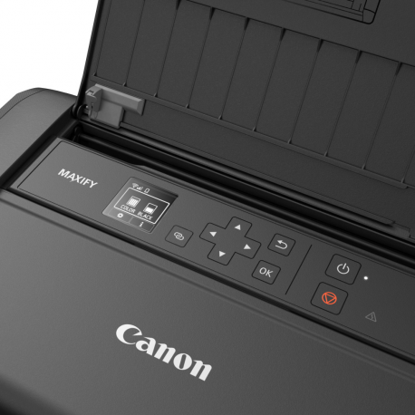 Canon MAXIFY BX110 - Printer - colour - ink-jet - A4 / Legal - 4800 x 1200 dpi - up to 9 ipm (mono)  /  up to 5.5 min / page (colour) - capacity: 50 sheets - USB-C, Wi-Fi(ac) - 6