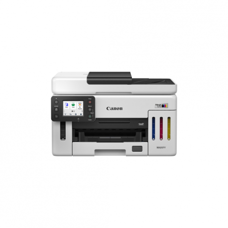 Canon MAXIFY GX6150 MegaTank - Multifunction printer - colour - ink-jet - CISS - Legal (216 x 356 mm), A4 (210 x 297 mm) (original) - A4 / Legal (media) - up to 24 ipm (printing) - 350 sheets - USB 2.0, Wi-Fi(n), LAN - 6