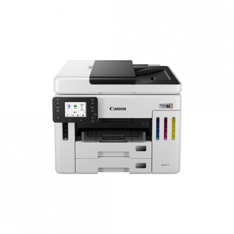 Canon MAXIFY GX7150 MegaTank - Multifunction printer - colour - ink-jet - CISS - Legal (216 x 356 mm), A4 (210 x 297 mm) (original) - A4 / Legal (media) - up to 24 ipm (printing) - 600 sheets - 33.6 Kbps - USB 2.0, Wi-Fi(n), LAN - 0
