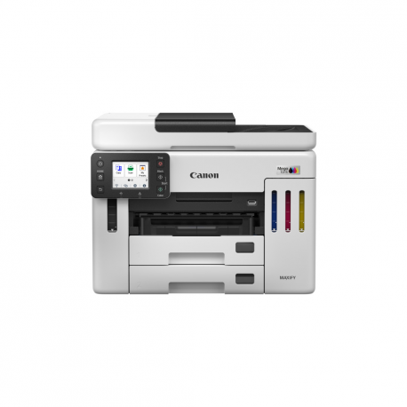 Canon MAXIFY GX7150 MegaTank - Multifunction printer - colour - ink-jet - CISS - Legal (216 x 356 mm), A4 (210 x 297 mm) (original) - A4 / Legal (media) - up to 24 ipm (printing) - 600 sheets - 33.6 Kbps - USB 2.0, Wi-Fi(n), LAN - 6