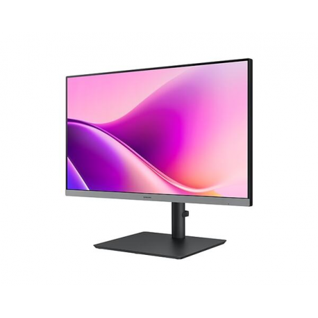 Samsung Essential S4 S24F434UAU - S43UF Series - LED monitor - 24" - 1920 x 1080 Full HD (1080p) @ 100 Hz - IPS - 300 cd / m² - 1000:1 - 5 ms - HDMI, DisplayPort, USB-C - black - 2