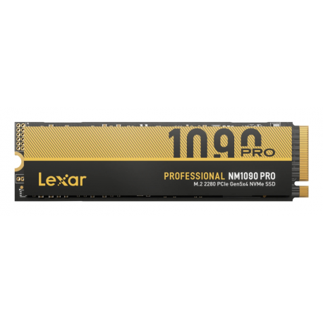 Lexar Professional NM1090 PRO - SSD - 1 TB - internal - M.2 2280 - PCI Express 5.0 x4 (NVMe) - 0