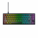 CHERRY XTRFY K5V2 - Keyboard - 65% - compact - backlit - QWERTY - US - key switch: CHERRY MX2A Red (hot-swappable) - black