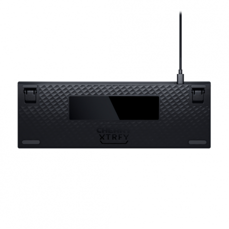 CHERRY XTRFY K5V2 - Keyboard - 65% - compact - backlit - QWERTY - US - key switch: CHERRY MX2A Red (hot-swappable) - black - 4