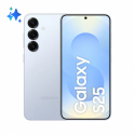 Samsung Galaxy S25 - 5G smartphone - dual-SIM - RAM 12 GB / Internal Memory 128 GB - OLED display - 6.2" - 2340 x 1080 pixels (120 Hz) - 3x rear cameras 50 MP, 12 MP, 10 MP - front camera 12 MP - icy blue