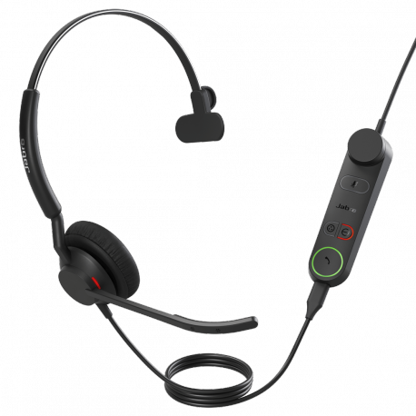 Jabra Engage 50 II UC Mono - Headset - on-ear - wired - USB-C, USB-A - UC certified - 0
