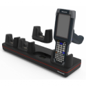 Honeywell - Handheld charging stand + power adapter - non-booted - output connectors: 4 - for Honeywell CK67