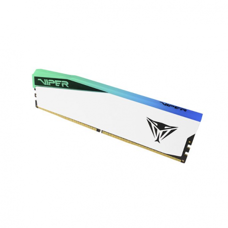 Patriot Viper Elite 5 RGB - DDR5 - module - 16 GB - DIMM 288-pin - 3000 MHz  /  PC5-48000 - CL42 - 1.35 V - on-die ECC - white - 1