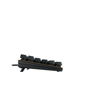 CHERRY KC 200 MX - Keyboard - USB - QWERTY - UK - key switch: CHERRY MX2A Silent Red - black - plastic free packaging - 3