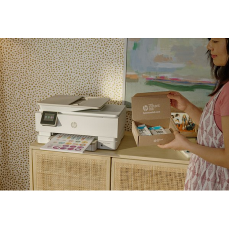 HP Officejet Pro 9120e All-in-One - Multifunction printer - colour - ink-jet - Legal (216 x 356 mm) (original) - A4/Legal (media) - up to 21 ppm (copying) - up to 22 ppm (printing) - 250 sheets - 33.6 Kbps - USB 2.0, USB 2.0 host, Wi-Fi(ac), Bluetooth, LAN - cement - 3