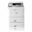 Brother HL-L9470CDNT - Printer - colour - Duplex - laser - A4 / Legal - 2400 x 600 dpi - up to 40 ppm (mono) / up to 40 ppm (colour) - capacity: 1120 sheets - USB 2.0, Gigabit LAN, NFC, USB 2.0 host