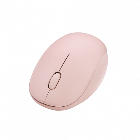 ASUS Fragrance MD101 - Mouse - optical - 4 buttons - wireless - Bluetooth, 2.4 GHz - rose clay - 0