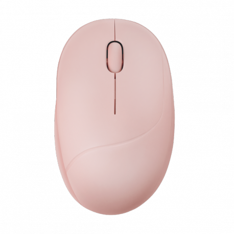 ASUS Fragrance MD101 - Mouse - optical - 4 buttons - wireless - Bluetooth, 2.4 GHz - rose clay - 5