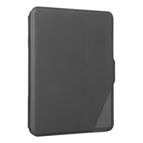 Targus Versavu - Keyboard and folio case - with trackpad - backlit - wireless - Bluetooth 5.0 - QWERTY - Nordic - black - 2