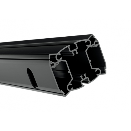 Vogel's PUC 2720 - Mounting component (pole) - for LCD display - black - cart mountable, floor stand mountable - 2