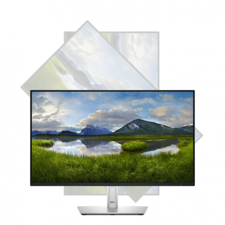 Dell P2425HE - LED monitor - 24" (23.81" viewable) - 1920 x 1080 Full HD (1080p) @ 100 Hz - IPS - 250 cd/m² - 1500:1 - 5 ms - HDMI, DisplayPort, USB-C - BTO - with 3 years Basic Hardware Service with Advanced Exchange after remote diagnosis - 1
