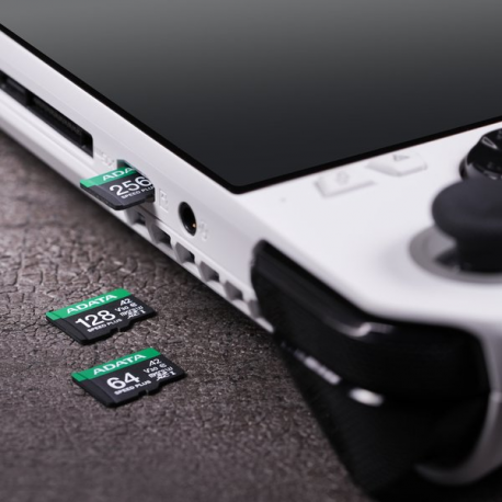 ADATA SPEED PLUS - Flash memory card (SD adapter included) - 256 GB - A2 / Video Class V30 / UHS-I U3 / Class10 - SDXC UHS-I - 1