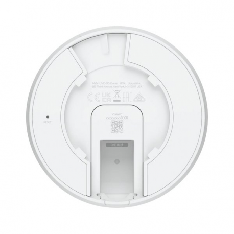 Ubiquiti UniFi G5 Dome - Network surveillance camera - dome - indoor, outdoor - colour (Day&Night) - 5 MP - 2688 x 1512 - 2K - audio - LAN 10 / 100 - PoE - 1