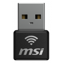 MSI AX1800 Nano - Network adapter - USB 2.0 - Wi-Fi 5, Wi-Fi 6