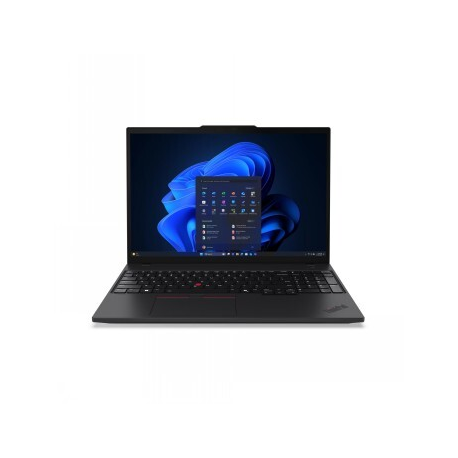 Lenovo ThinkPad T16 Gen 4 21QE - 180-degree hinge design - Intel Core Ultra 7 - 255U / up to 5.2 GHz - Win 11 Pro - Intel Graphics - 32 GB RAM - 1 TB SSD TCG Opal Encryption 2, NVMe - 16" IPS 1920 x 1200 - Wi-Fi 6E, Bluetooth - 5G upgradable - black - kbd: Nordic (Danish/Finnish/Norwegian/Swedish) - with 3 Years Lenovo Premier Support, CO2 Offset 0.5 ton (2nd Gen) - 0