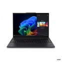 Lenovo ThinkPad T16 Gen 4 21QN - 180-degree hinge design - AMD Ryzen AI 5 PRO - 340 / up to 4.8 GHz - Win 11 Pro - Radeon 840M - 32 GB RAM - 512 GB SSD TCG Opal Encryption 2, NVMe - 16" IPS 1920 x 1200 - Gigabit Ethernet - Wi-Fi 7, Bluetooth - 5G upgradable - black - kbd: Nordic - with 3 Years Lenovo Premier Support, CO2 Offset 0.5 ton (2nd Gen)