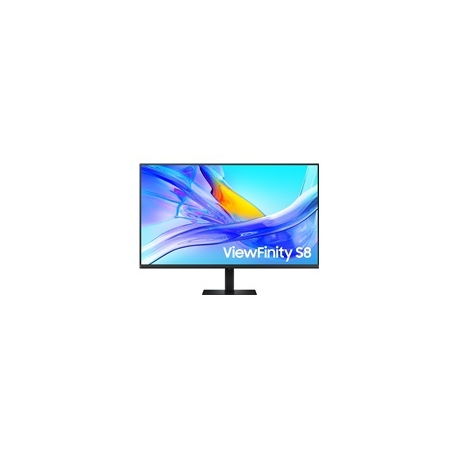 Samsung ViewFinity S8 S37D800UAU - S80UD Series - LED monitor - USB - 37" - 3840 x 2160 UHD @ 60 Hz - VA - 350 cd/m² - 3000:1 - HDR10 - 5 ms - HDMI, DisplayPort, USB-C - black - 0