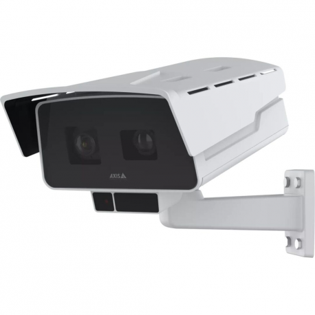AXIS P15 Series P1518-LE - Network surveillance camera - box - outdoor - vandal / weatherproof - colour (Day&Night) - 3840 x 2160 - audio - GbE - H.264, H.265, MJPEG - PoE Class 4 - TAA Compliant - 0