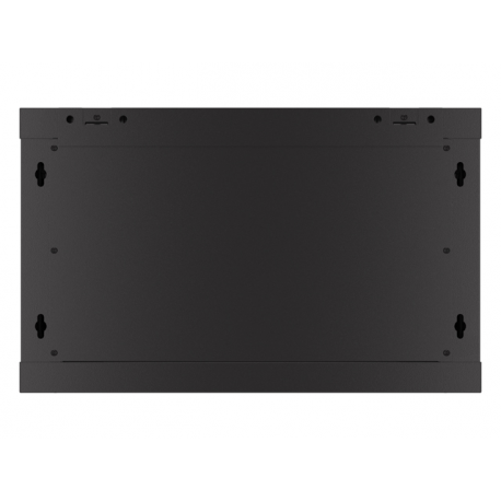 Lanberg - Rack cabinet - flat pack, with perforated door, 600x450 - wall mountable - black, RAL 9004 - 6U - 19" - 8
