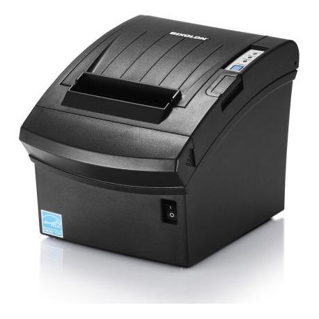BIXOLON SRP-350plusV - Receipt printer - direct thermal - Roll (8 cm) - 180 dpi - up to 400 mm / sec - USB 2.0, LAN, Wi-Fi(n) - cutter - 0