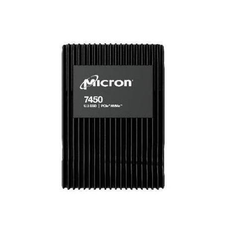 Micron 7450 MAX - SSD - 12.8 TB - internal - 2.5" - U.3 PCIe 4.0 (NVMe) - 0