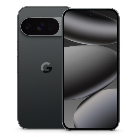 Google Pixel 10 Pro XL - 5G smartphone - dual-SIM - RAM 16 GB  /  Internal Memory 256 GB - OLED display - 6.8" - 2992 x 1344 pixels (120 Hz) - 3x rear cameras 50 MP, 48 MP, 48 MP - front camera 42 MP - obsidian - 0