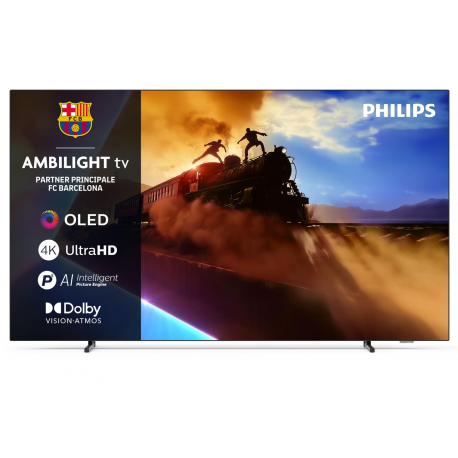 Philips 55OLED770 - 55" Diagonal Class OLED TV - Smart TV - TITAN OS - 4K UHD (2160p) 3840 x 2160 - HDR - 0