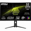 MSI MAG 321CUPDF - LED monitor - gaming - curved - 32" (31.5" viewable) - 3840 x 2160 UHD @ 160 Hz - Rapid VA - 400 cd / m² - 3000:1 - DisplayHDR 400 - 0.5 ms - 2xHDMI, DisplayPort, USB-C