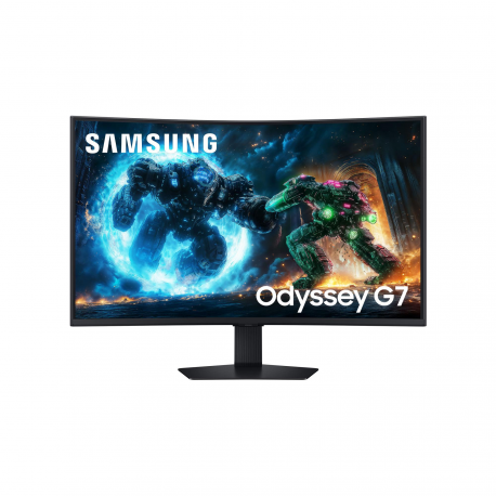 Samsung Odyssey G7 S37FG750EU - G75F Series - LED monitor - gaming - curved - 37" - 3840 x 2160 4K UHD (2160p) @ 165 Hz - VA - 350 cd / m² - 3000:1 - DisplayHDR 600 - 1 ms - 2xHDMI, DisplayPort - black - 0