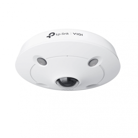 TP-Link VIGI InSight S655I V1 - Network surveillance camera - fisheye - indoor - waterproof - colour (Day&Night) - 5 MP - 2560 x 1920 - M12 mount - fixed focal - audio - LAN 10 / 100 - H.265+, H.265, H.264+, H.264 - DC 12 V / PoE - 0