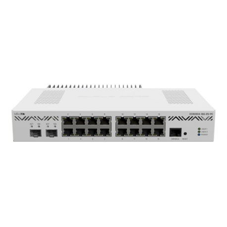 MikroTik Cloud Core Router CCR2004-16G-2S+PC - Router - 16-port switch - 10 GigE - rack-mountable - 0