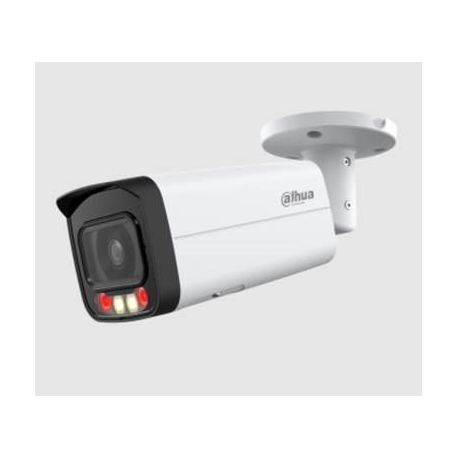 Dahua WizMind 2 Series IPC-HFW2849T-AS-IL - Network surveillance camera - bullet - outdoor - dustproof / waterproof / vandal-proof - colour (Day&Night) - 8 MP - 3840 x 2160 - M12 mount - fixed iris - fixed focal - audio - Ethernet 10Base-T / 100Base-T - H.264+, H.265+, H.264, H.265, MJPEG - DC 12 V / PoE - 0